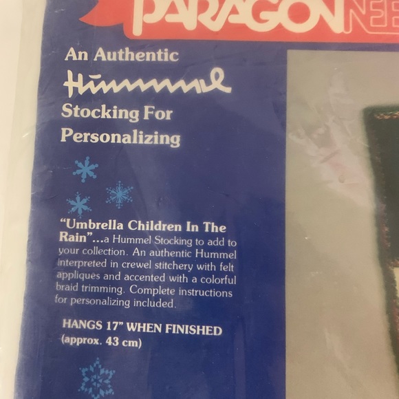 1981 PARAGON Hummel Christmas Stocking SIP - Picture 2 of 7
